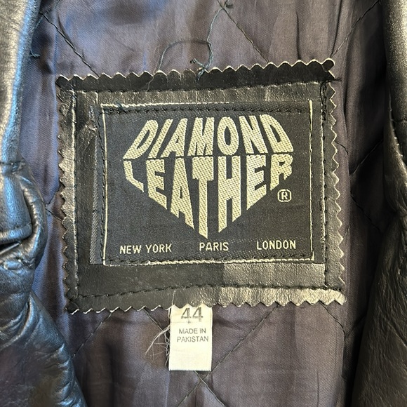 Diamond Leather Fringe jacket - Picture 5 of 5